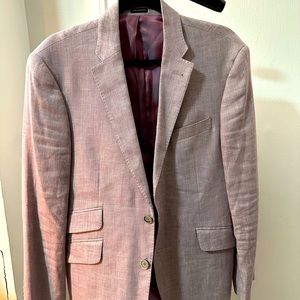 Pink Textured Blazer